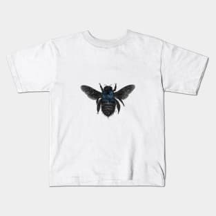 Blue Banded Bee Kids T-Shirt